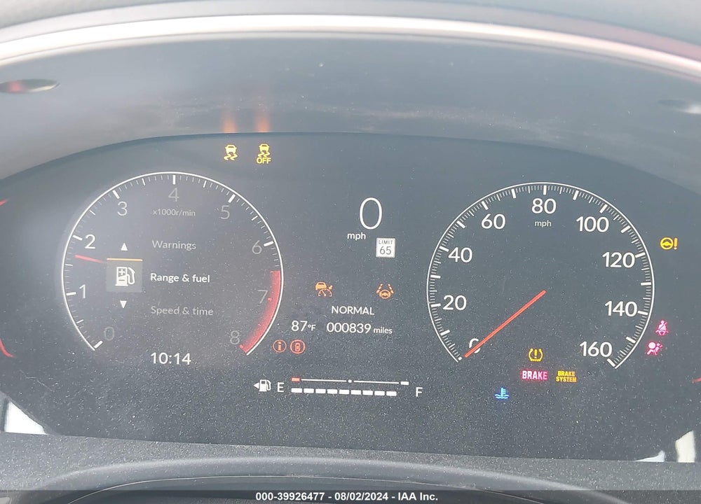 2024 HONDA CIVIC SI SEDAN VIN: 2HGFE1E56RH475765