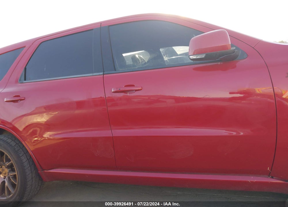 2012 DODGE DURANGO R/T VIN: 1C4SDHCT8CC330568
