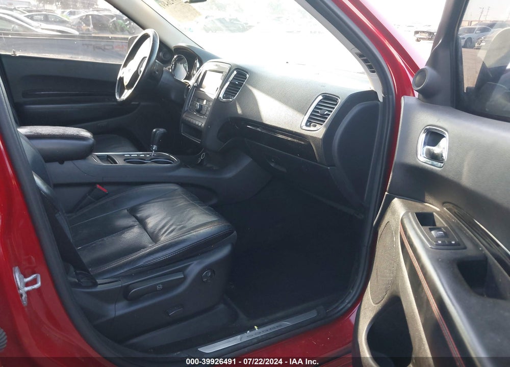 2012 DODGE DURANGO R/T VIN: 1C4SDHCT8CC330568