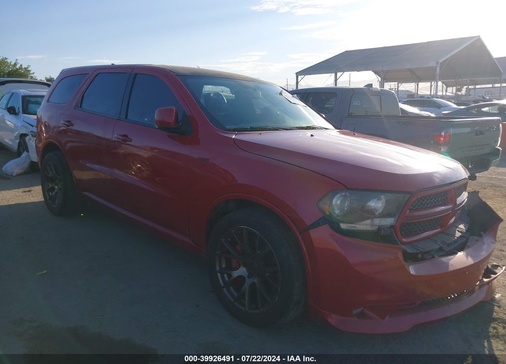 2012 DODGE DURANGO R/T VIN: 1C4SDHCT8CC330568
