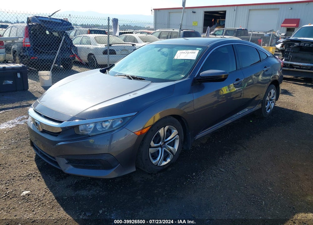 2016 HONDA CIVIC LX VIN: 19XFC2F54GE044262