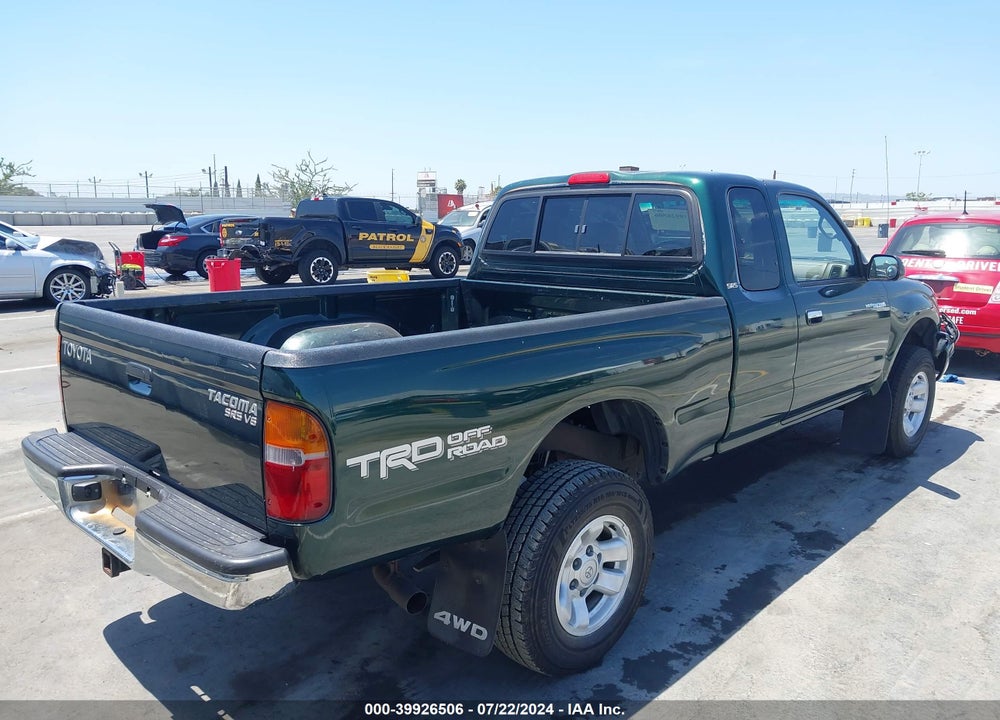 2000 TOYOTA TACOMA BASE V6 VIN: 5TEWN72N2YZ712745