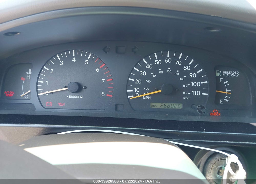2000 TOYOTA TACOMA BASE V6 VIN: 5TEWN72N2YZ712745