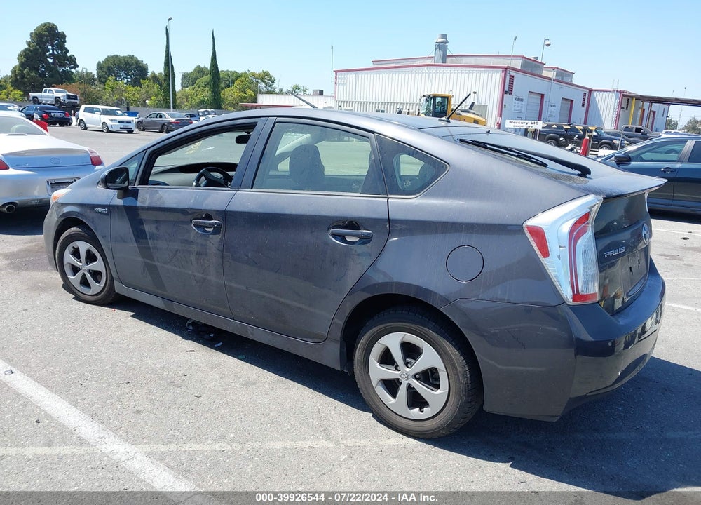2012 TOYOTA PRIUS TWO VIN: JTDKN3DUXC5446799