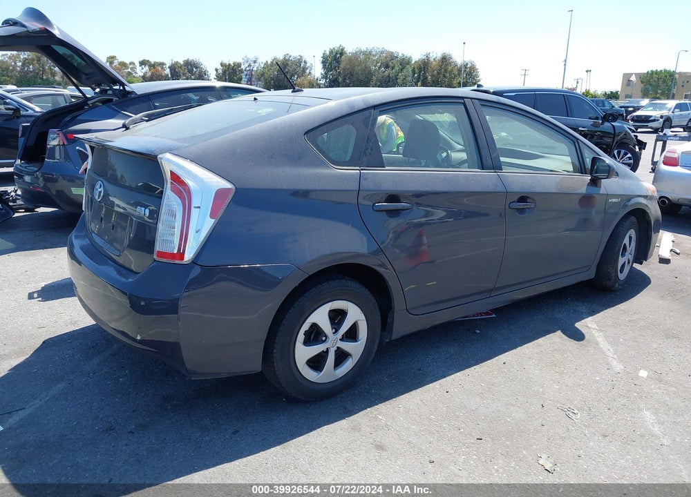 2012 TOYOTA PRIUS TWO VIN: JTDKN3DUXC5446799