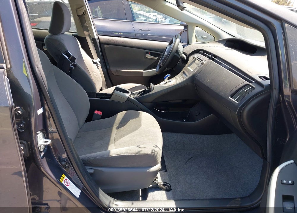 2012 TOYOTA PRIUS TWO VIN: JTDKN3DUXC5446799