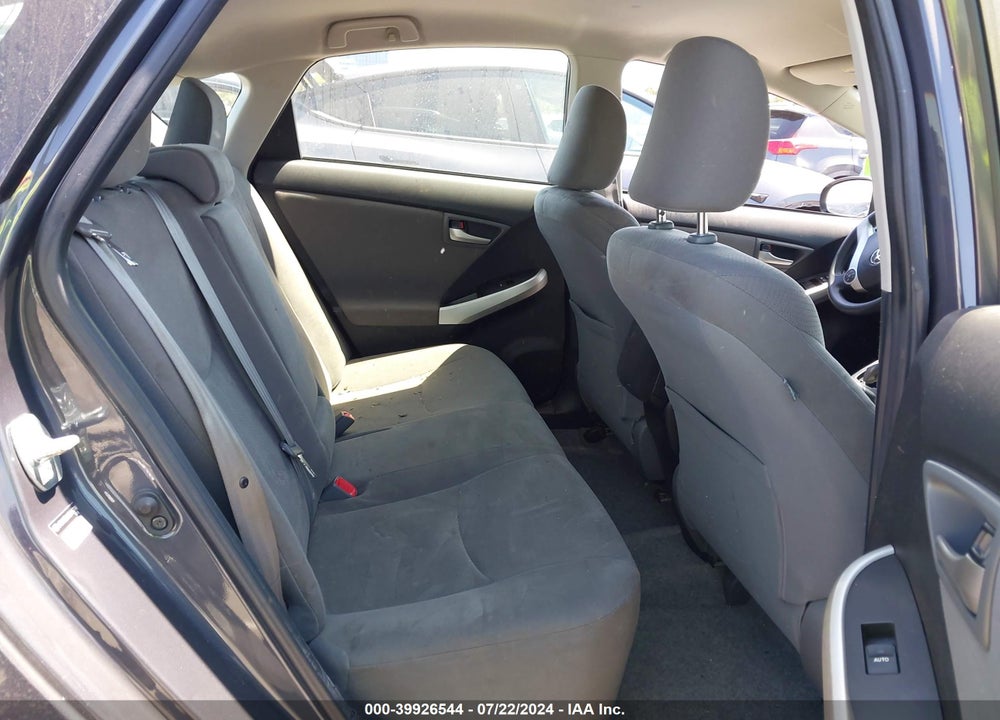 2012 TOYOTA PRIUS TWO VIN: JTDKN3DUXC5446799