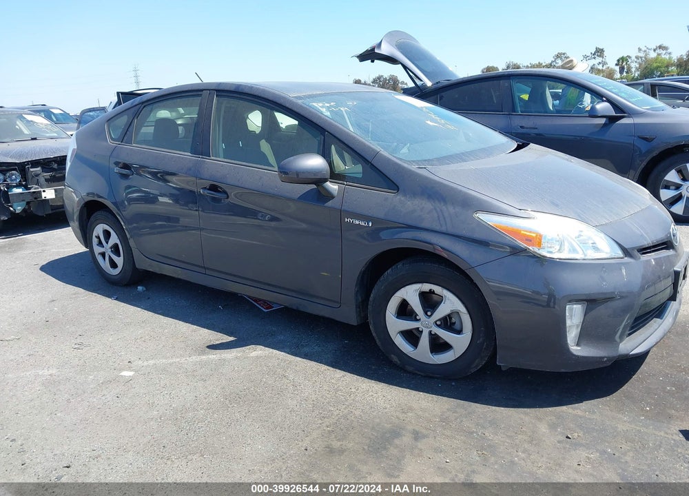 2012 TOYOTA PRIUS TWO VIN: JTDKN3DUXC5446799