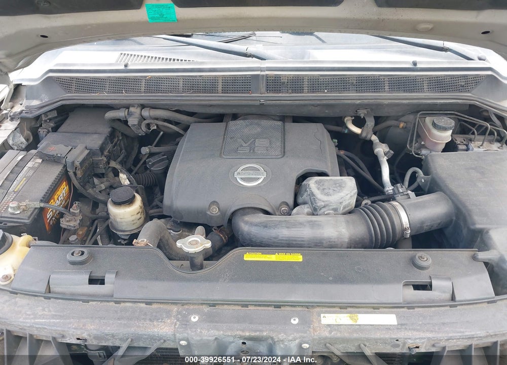 2008 NISSAN TITAN SE VIN: 1N6AA07D58N324597