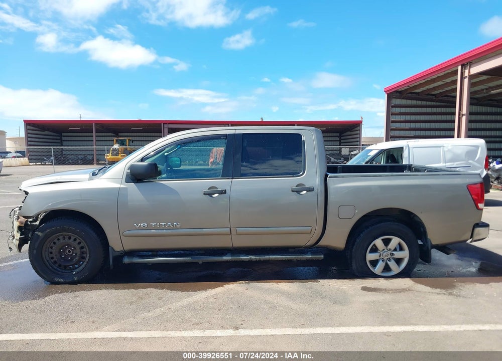 2008 NISSAN TITAN SE VIN: 1N6AA07D58N324597