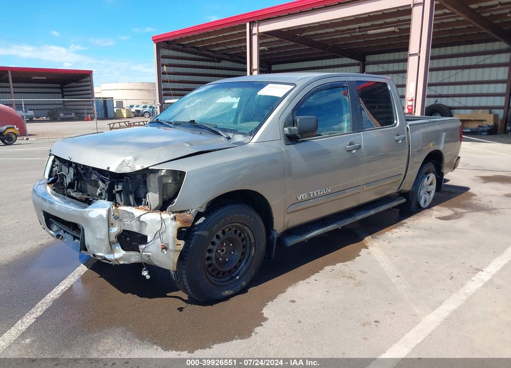 2008 NISSAN TITAN SE VIN: 1N6AA07D58N324597
