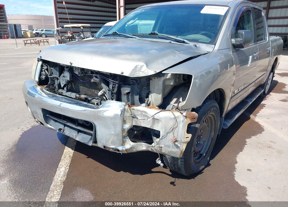 2008 NISSAN TITAN SE VIN: 1N6AA07D58N324597