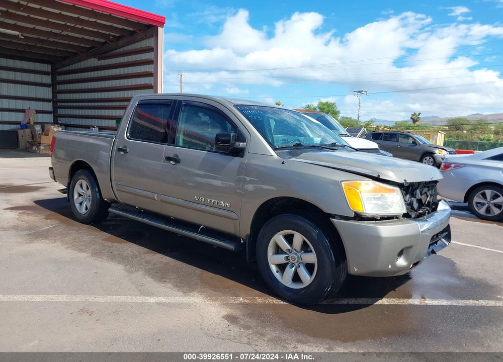2008 NISSAN TITAN SE VIN: 1N6AA07D58N324597