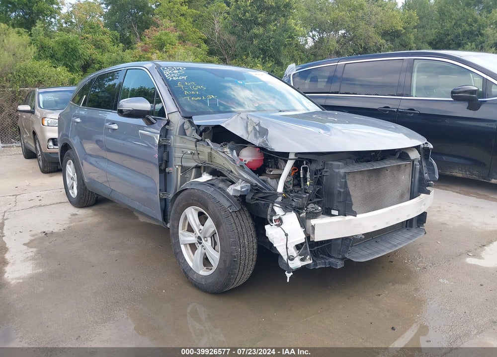 2022 KIA SORENTO LX VIN: 5XYRG4LC7NG076218