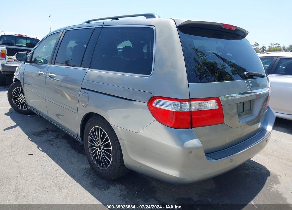 2005 HONDA ODYSSEY TOURING VIN: 5FNRL38855B123408