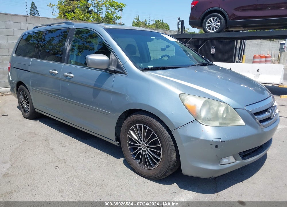 2005 HONDA ODYSSEY TOURING VIN: 5FNRL38855B123408
