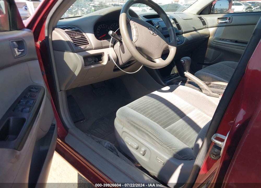 2005 TOYOTA CAMRY LE V6 VIN: 4T1BF32K45U108513