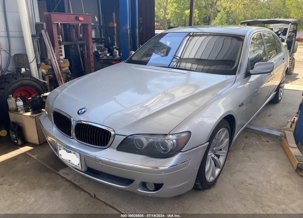 2007 BMW 750LI VIN: WBAHN83507DT71296