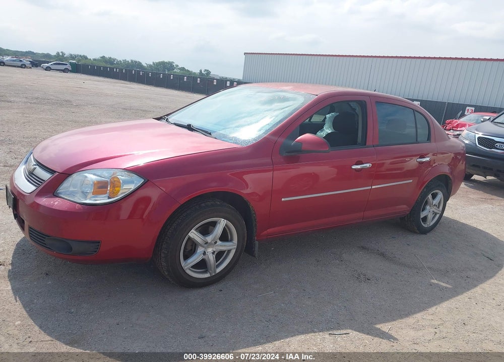 2010 CHEVROLET COBALT LT VIN: 1G1AD5F53A7122507