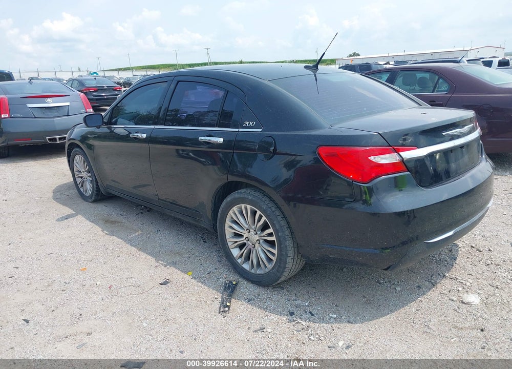 2011 CHRYSLER 200 LIMITED VIN: 1C3BC2FB6BN514272