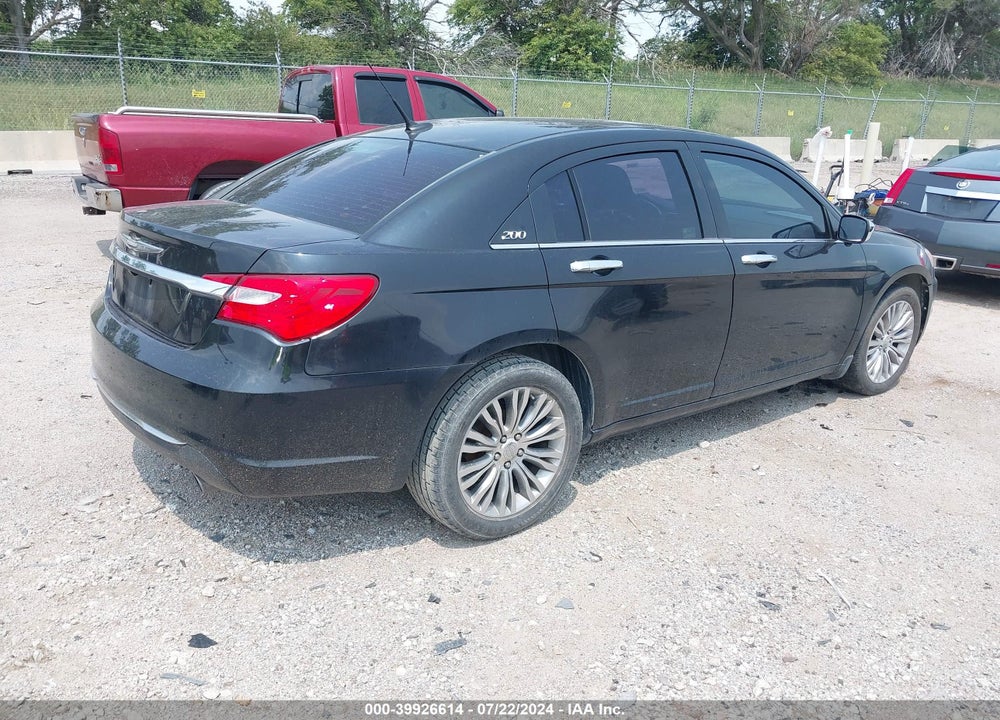 2011 CHRYSLER 200 LIMITED VIN: 1C3BC2FB6BN514272