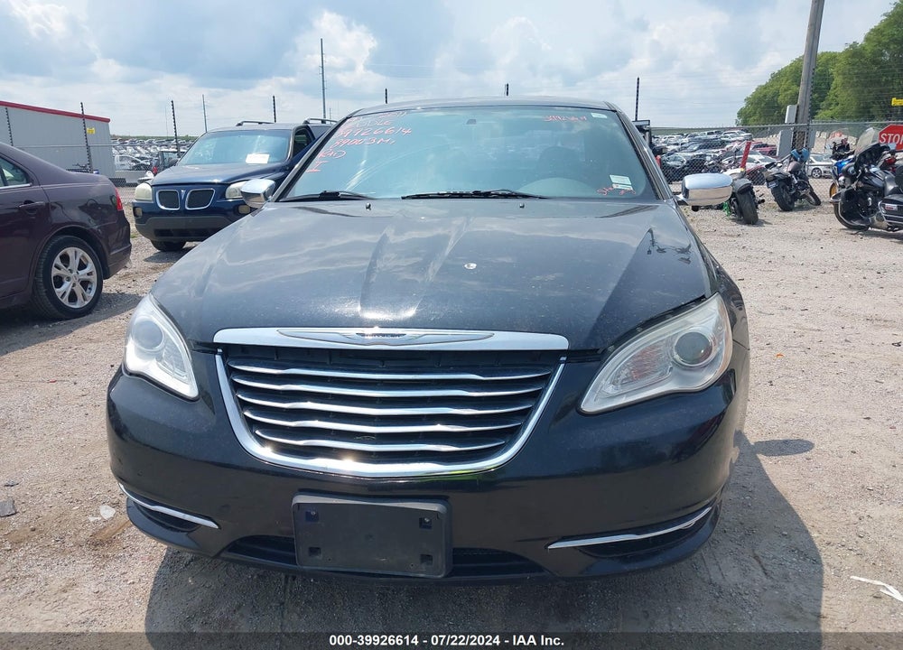 2011 CHRYSLER 200 LIMITED VIN: 1C3BC2FB6BN514272