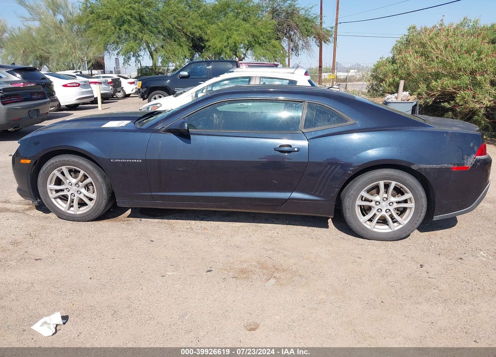 2014 CHEVROLET CAMARO 2LS VIN: 2G1FA1E34E9206847