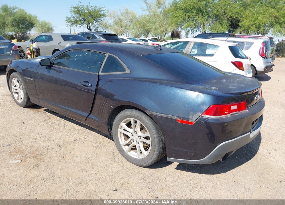 2014 CHEVROLET CAMARO 2LS VIN: 2G1FA1E34E9206847