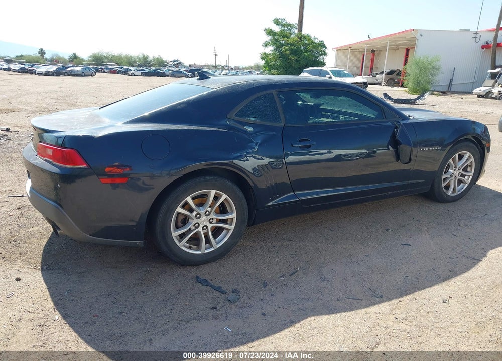 2014 CHEVROLET CAMARO 2LS VIN: 2G1FA1E34E9206847