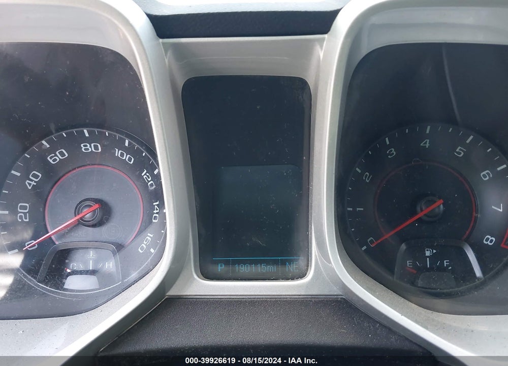 2014 CHEVROLET CAMARO 2LS VIN: 2G1FA1E34E9206847