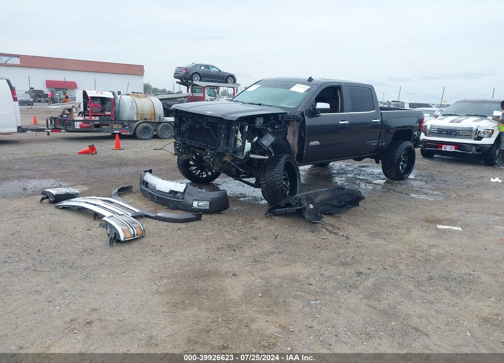 2014 CHEVROLET SILVERADO 1500 HIGH COUNTRY VIN: 3GCUKTEJXEG481649