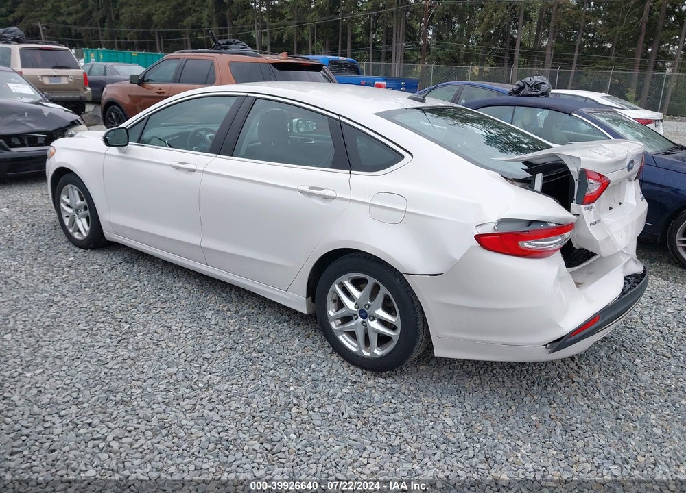 2013 FORD FUSION SE VIN: 3FA6P0HR1DR125979