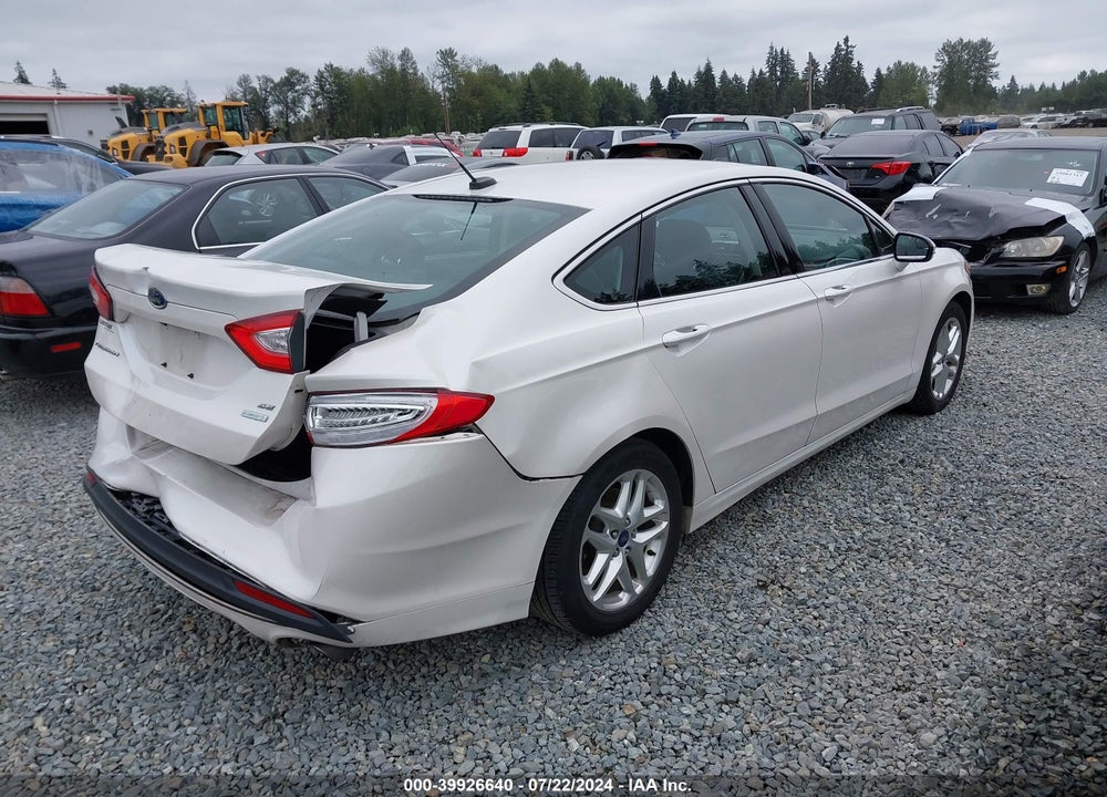 2013 FORD FUSION SE VIN: 3FA6P0HR1DR125979