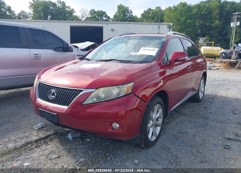 2010 LEXUS RX 350 VIN: JTJBK1BA1A2004298