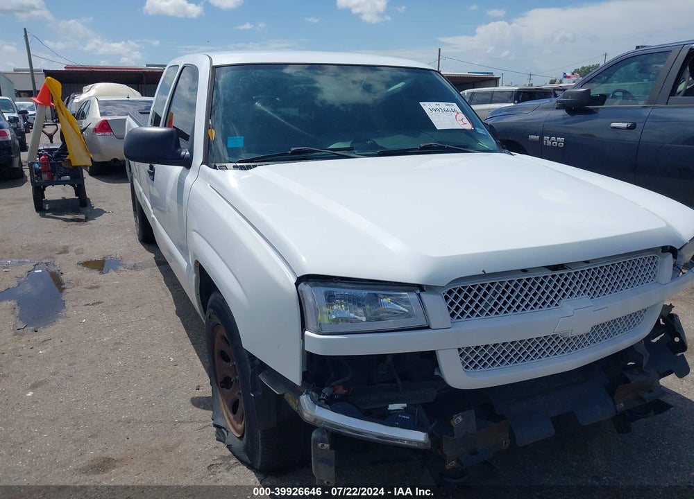 2005 CHEVROLET SILVERADO 1500 WORK TRUCK VIN: 1GCEC19T95Z162308