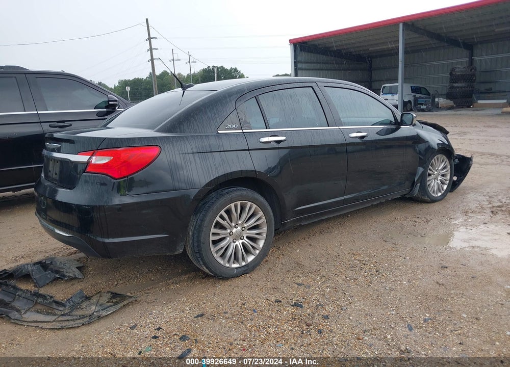 2011 CHRYSLER 200 LIMITED VIN: 1C3BC2FG3BN516315