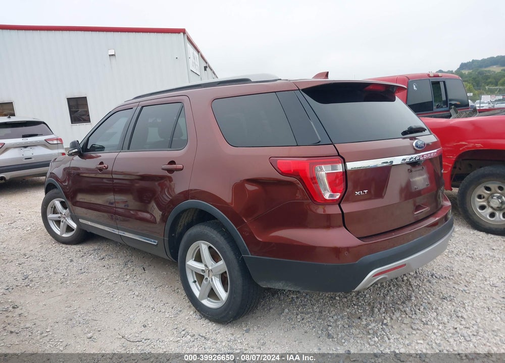 2016 FORD EXPLORER XLT VIN: 1FM5K8D88GGC40571