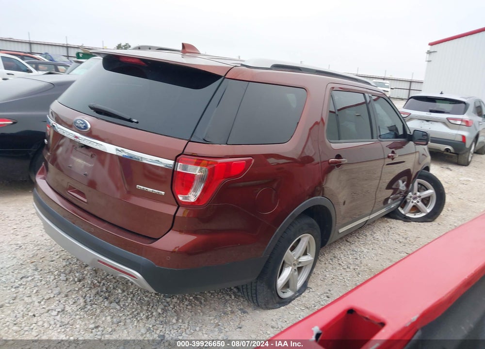2016 FORD EXPLORER XLT VIN: 1FM5K8D88GGC40571