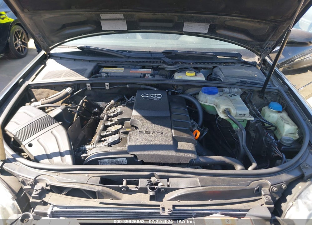 2007 AUDI A4 2.0T VIN: WAUAF78E27A204375