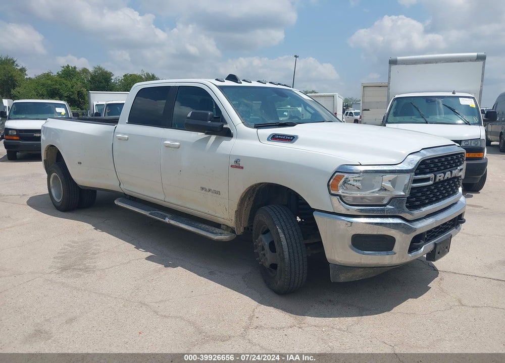2022 RAM 3500 BIG HORN  4X4 8' BOX VIN: 3C63RRHL4NG302715