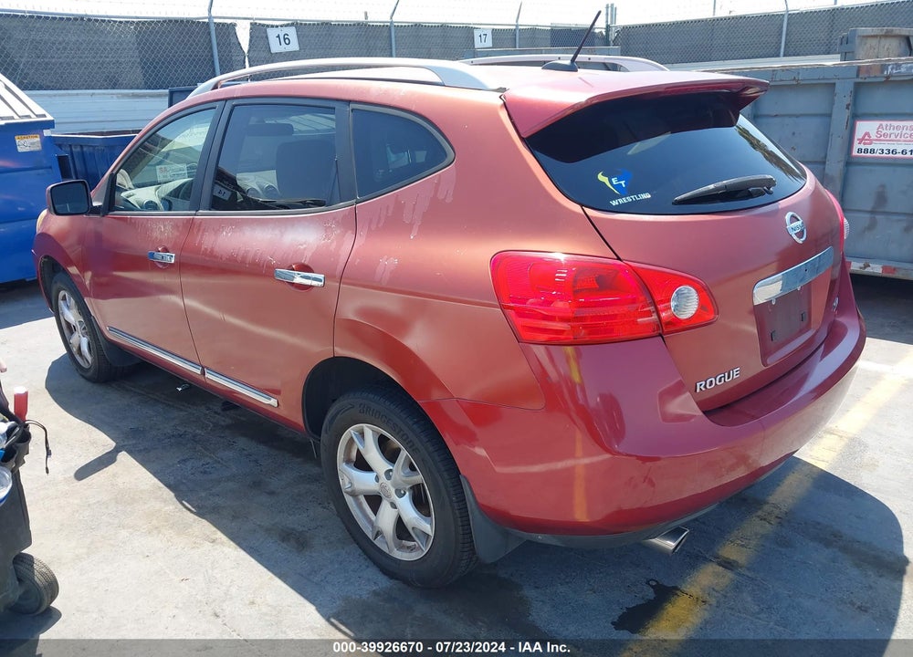 2011 NISSAN ROGUE SV VIN: JN8AS5MT8BW185581
