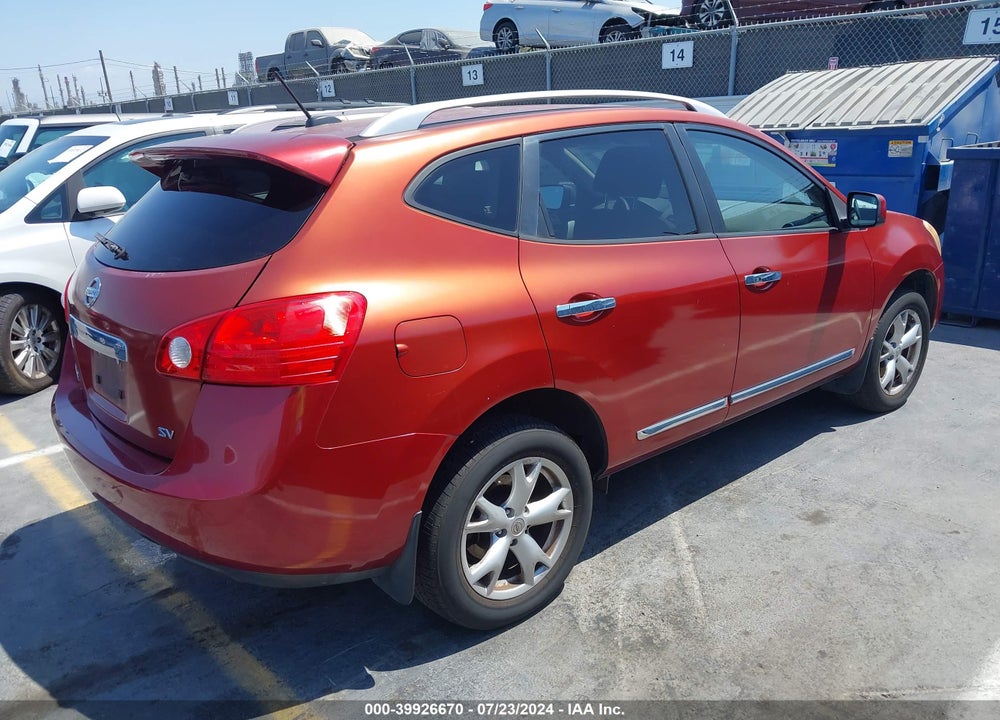 2011 NISSAN ROGUE SV VIN: JN8AS5MT8BW185581