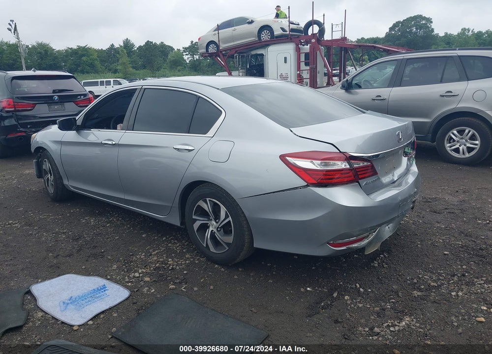 2016 HONDA ACCORD LX VIN: 1HGCR2F36GA105907