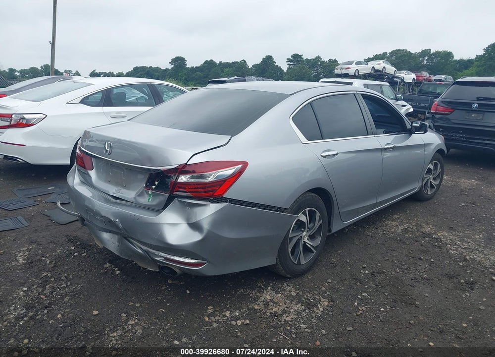 2016 HONDA ACCORD LX VIN: 1HGCR2F36GA105907