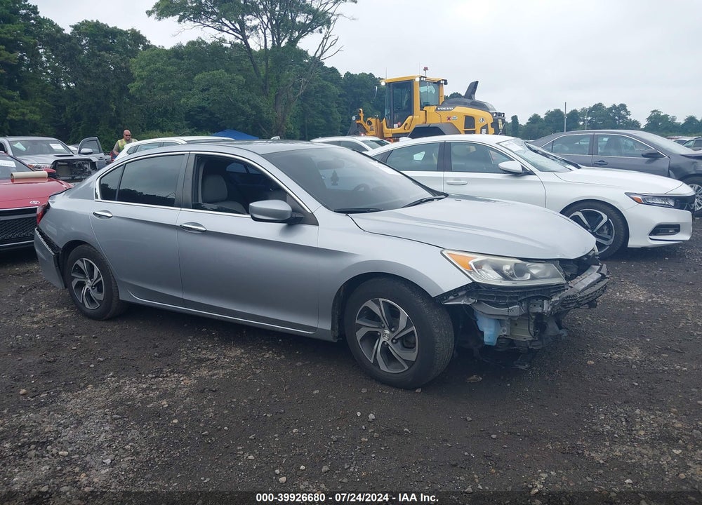2016 HONDA ACCORD LX VIN: 1HGCR2F36GA105907