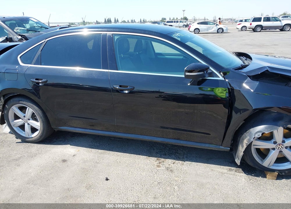 2013 VOLKSWAGEN PASSAT 2.5L SE VIN: 1VWBP7A36DC003721