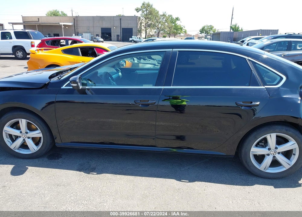 2013 VOLKSWAGEN PASSAT 2.5L SE VIN: 1VWBP7A36DC003721