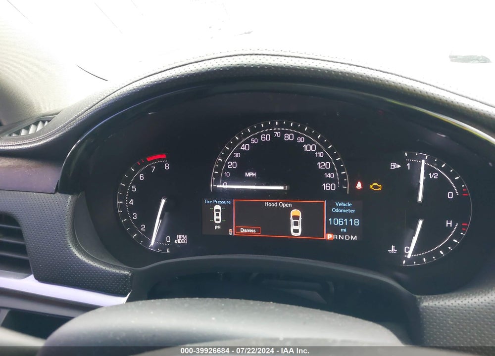 2019 CADILLAC XTS LUXURY VIN: 2G61M5S3XK9112409