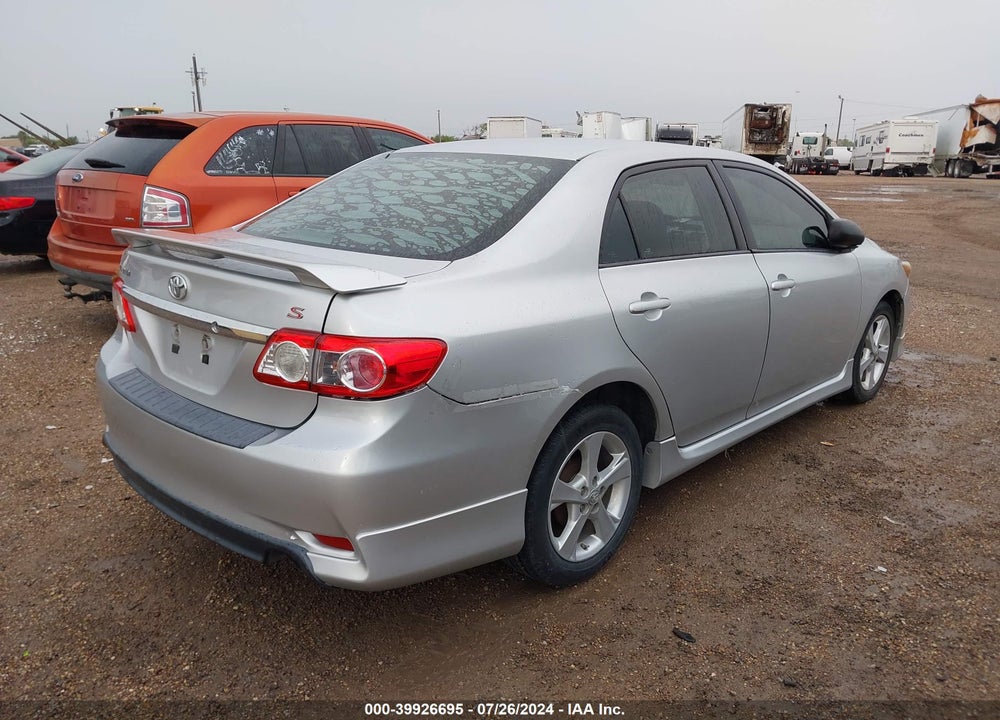 2012 TOYOTA COROLLA S VIN: 5YFBU4EE1CP062736