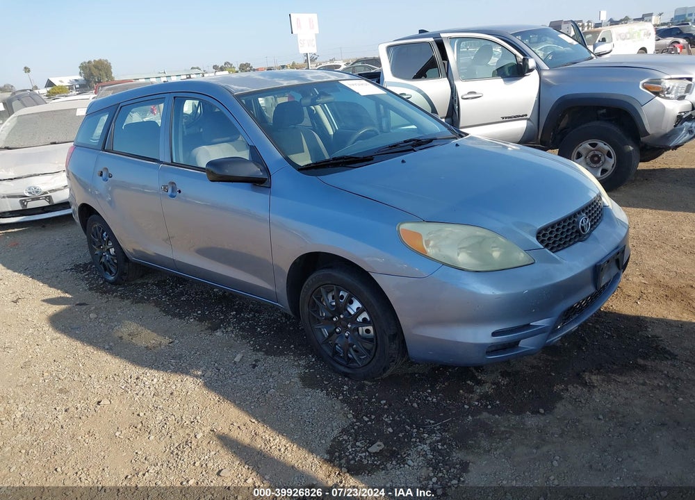 2004 TOYOTA MATRIX STANDARD VIN: 2T1KR32E24C277043